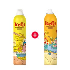 케피 버블클렌저 누들옐로우+레이저오렌지, 1개, 300ml
