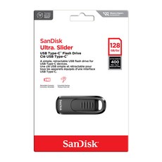 SANDISK Ultra Slider CZ480 128G USB Type-C 高速 隨身碟, 1個, 128GB