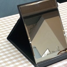 접이식 탁상거울 블랙 중 슬레이트보드 사각탁상거울 접이식탁상거울