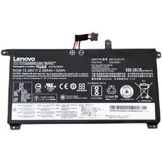 레노버 00UR890 SB10L84123 01AV493 노트북 배터리 Lenovo Thinkpad T570 T580 P51S P52S, 1개