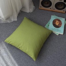 아트박스/샤이닝홈 팬톤 소파 방석(솜포함) 50x50 H올리브 2P, 단품없음, 단품없음