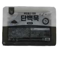 바로쏙 부드럽고 연한 단백묵 흑임자맛 200g x 2개