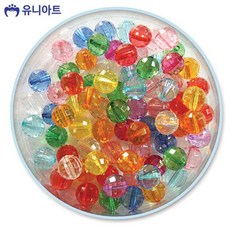 통 (모양비즈 31번) 크리스탈비즈 (1.2cm)+셀러팩토리Shop, 빠른배송