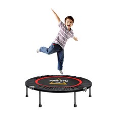 HOME GYM 彈跳床 兒童成人室內運動健身器材 安全穩固易收納, 1個, 黑