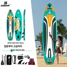 하루온픽 웨이크 보드 수상 서핑, 1개, 26[와이드 패밀리] 라이스캔디그린