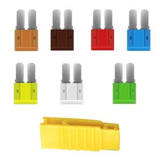 126Pcs 표준 퓨즈 조합 컬러풀 인서트 퓨즈 카 보트 트럭과 호환 가능, 1개, 그림과 같이