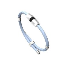 OVKF 汽車防靜電手環 男女負離子手鏈 無線靜電消除器 冬季必備, 可調節長度【天藍色】-一條裝, 1個