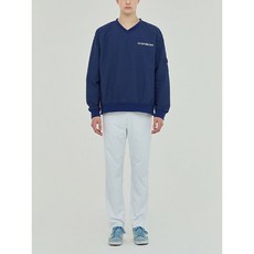 고스피어 UNISEX BASIC LOGO WOVEN V NECK PM3UMT09