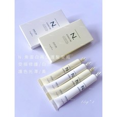 Napla 娜普菈 N.角蛋白再生護髮安瓶 受損修護 護色光澤, 1個, 受損修護型（白）效期至28/04,15gx4