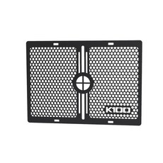 알루미늄 라디에이터 그릴 커버 가드 보호 보호대 오토바이 카페 레이서, 3. B Black K100