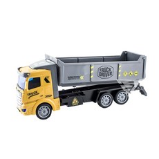 警消救援模型迴力車 - 台灣出貨中款道路救援車、消防車、迴力警車、玩具消防車模型, 砂石車, 1個