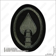 【ARMYGO】美軍陸軍特種作戰司令部 (ACU低視度版)精緻軍事模型，重現特種部隊風采，收藏展示皆宜, 1個, 不車魔鬼氈