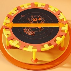 家用兒童室內小型彈跳床 健身神器, 40寸兒童款+感統訓練+大運動【無扶手】,承重約800斤+高彈+靜音+安全無界折疊, 1個