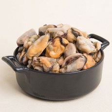 [자갈치아재] 자숙 홍합살 탈각 손질 세척 900g, 1개, 단품