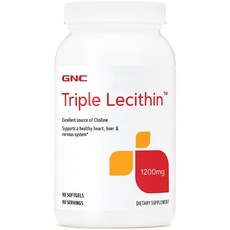GNC 트리플 레시틴 1200mg 180정, 1개