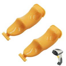 2피스 DS6708 옐로우 트리거 버튼 스위치 기호 DS6707 DS6708 휴대용 스캐너용 얼룩말 - 고감도 플라스틱 스타터 버튼 소형 푸시 타입, 2피스 DS6708 옐로우 트리거 버튼 스위치 기호 D