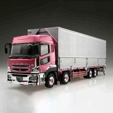 아오시마 미쓰비시 후소 슈퍼그레이트 하이위 윙바디 대형 트럭 자동차 프라모델 1:32, 1개