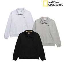 내셔널지오그래픽 【할인30%▼】 N241WSW050 W 매너티 트레이닝 반집업 맨투맨 10900 TEL449 ODY264
