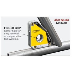 Strong Hand美國強手牌 MS45 無開關角度磁鐵 焊接用 30KG 焊接固定器 強力磁鐵 World Tools, 1個