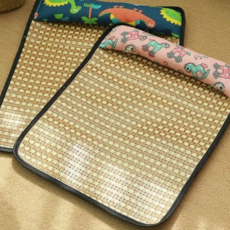 강아지 대나무 쿨매트 고양이 여름 시원한 베개 방석, 비아레 M_블루 래빗