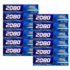 2080 시그니처 토탈블루 치약 125g, 12개
