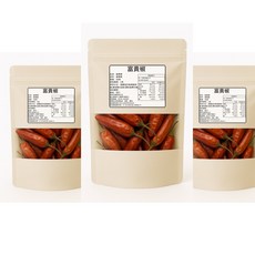 富貴椒 台灣在地乾燥蔬菜 香辣帶勁 天然無添加 安心享用, 3個, 50克