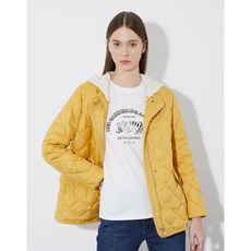 비비올리비아 로고 퀼팅 덕다운 점퍼 VVBKD4S1161