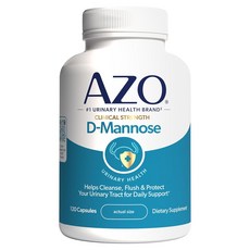 AZO D-甘露糖膠囊, 120錠, 1個