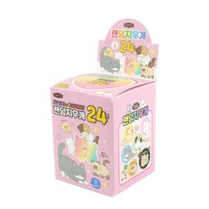 랜덤 지우개ver.24 (냥냥) 6종 60개 1세트, 1개