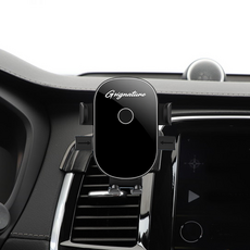 볼보 XC90 2016~ 차량용 핸드폰 거치대 지시그니처 심플 vo3, 블랙, 1개