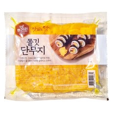 뿌리원 쫄깃 단무지, 1kg, 1개