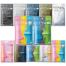 피타마스크 12종 일본정품 숨쉬기편한 연예인 패션 황사 미세먼지 마스크, 1개입, 1개, 그레이