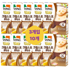 농심 보노 크림스프 포타주, 17g, 30개
