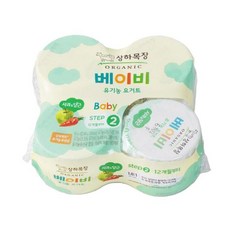 상하목장 베이비 유기농 요거트 사과당근 (12개월부터) 85g 4개, 340g