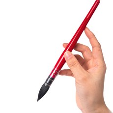 나무 손잡이 나일론 브리스틀 페인트 브러시 수채화 브러시 세밀한 페인트 브러시, 스타일7