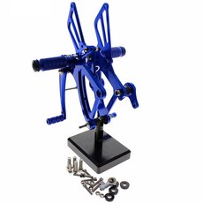 혼다 CBR500R 13-24년 호환 상승 페달 백스텝, 블루, 1세트