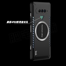 IMAK 黑鯊 5 / 5 PRO / 5RS / 4 / 4S / 4 PRO 電競散熱手機殼，鋁合金導熱，防摔保護, 1個, MI 黑鯊4/PRO