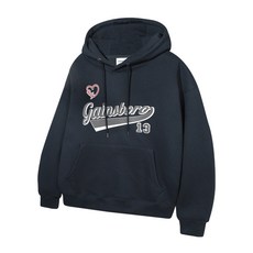 GAINSBORO LOVE 팀로고 후드티_네이비