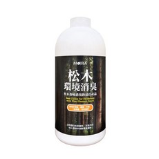 MOIRA 莫伊拉 松木環境消臭, 1個, 松木香環境消臭劑1000ml/瓶