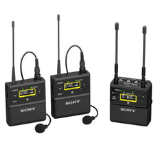 소니 2채널 무선 마이크 바디팩 송수신기 패키지, UWP- D27