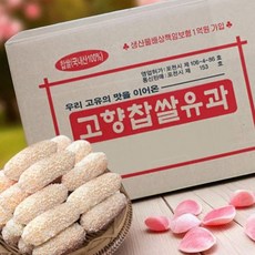 전통유과 찹쌀유과 바삭고소 간식상차림 명절구성 3.4kg, 1개, 1g