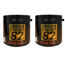 롯데웰푸드 드림카카오 82%, 86g, 2개