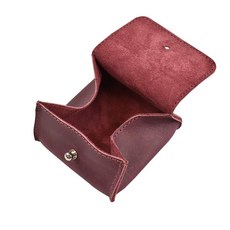 Hide & Drink 주얼리 파우치 미니 여행용 사이즈 박스 반지 및 귀중한 물품 보관 정리함 신랑 신부 들러리 결혼 선물 풀 그레인 가죽 핸드메이드 상그리아 1