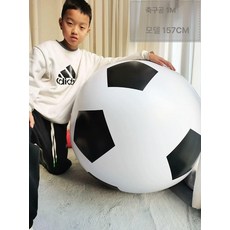 체육 탱탱볼 축구공 대형 농구공 야유회 초 행사 대회 운동회, 1개, 1m 축구공 전기 펌프 포함