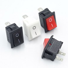사각 로커 스위치 2단 2핀 온오프 스위치 DD-12462, 1개, 본상품