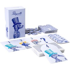 Oink Games Petiquette 보드 게임 - 동물 논리 및 패턴 재미 | 만 7세 이상 | 2~6명의 플레이어 | 20분 플레이 | 스마트 패밀리 게임 및 선물 아이디