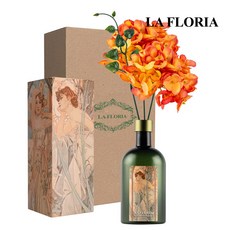 라플로리아 꽃 디퓨저, 1개, 500ml, S1.블랙체리 향/C3. 수국(중)L12/오렌지