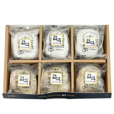 수능 찹쌀떡 쑥찹쌀떡 수능 떡 세트 개별포장 응원 간식, 80g, 12개