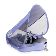 MAMBOBABY 嬰幼兒非充氣式游泳趴圈, 藍色, 1個