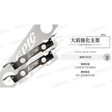 韋德機車精品 EPIC 大盾強化支架 FORCE 155 適用 大頓強化專用 不易斷裂強化桿